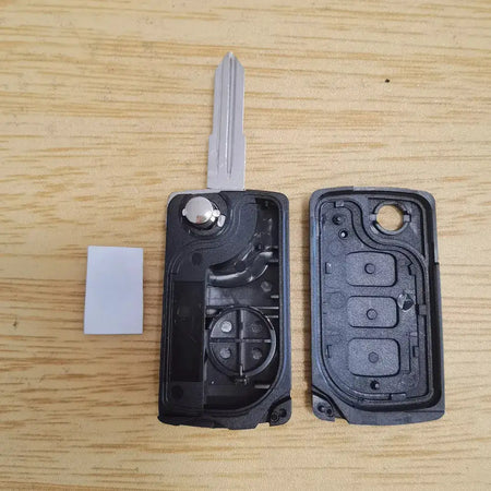 1Pcs Key Shell For Great Wall HAVAL HOVER H3 H5 Car Remote Flip Key Case Shell Fob Replacement 3 Button Key Shell With Logo by InterCyprus Trading Ltd