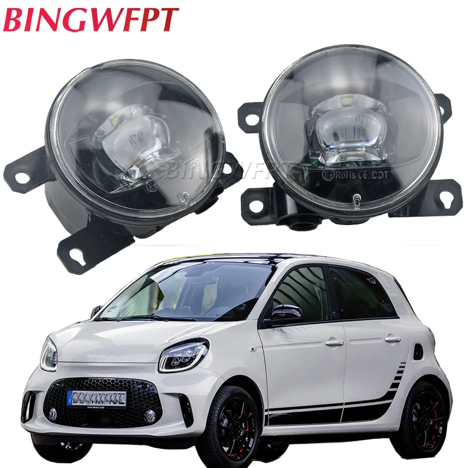 LED miglas gaismas Smart Fortwo W453 (2014-2019) augsta spilgtuma 30W