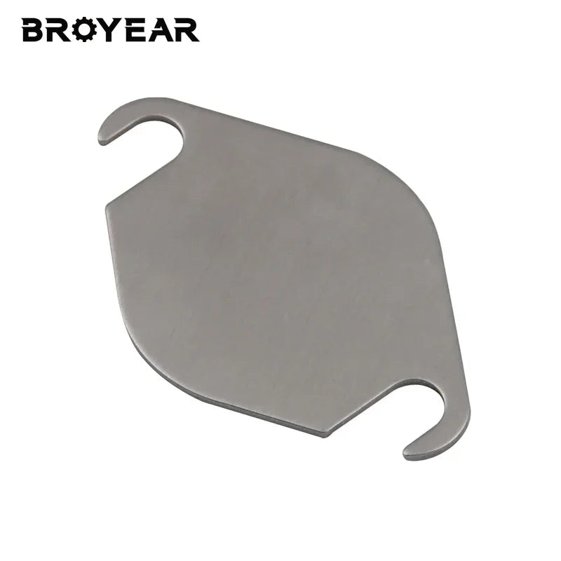 Stainless Steel Valve Blanking Plate For Ford 1.8 TDCi Duratorq Focus Mk2 by InterCyprus Trading Ltd