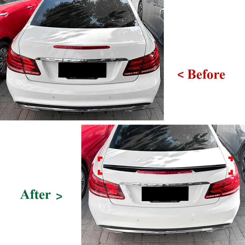 C207 Заден покривен спойлер за Mercedes E Coupe AMG 2008 2016