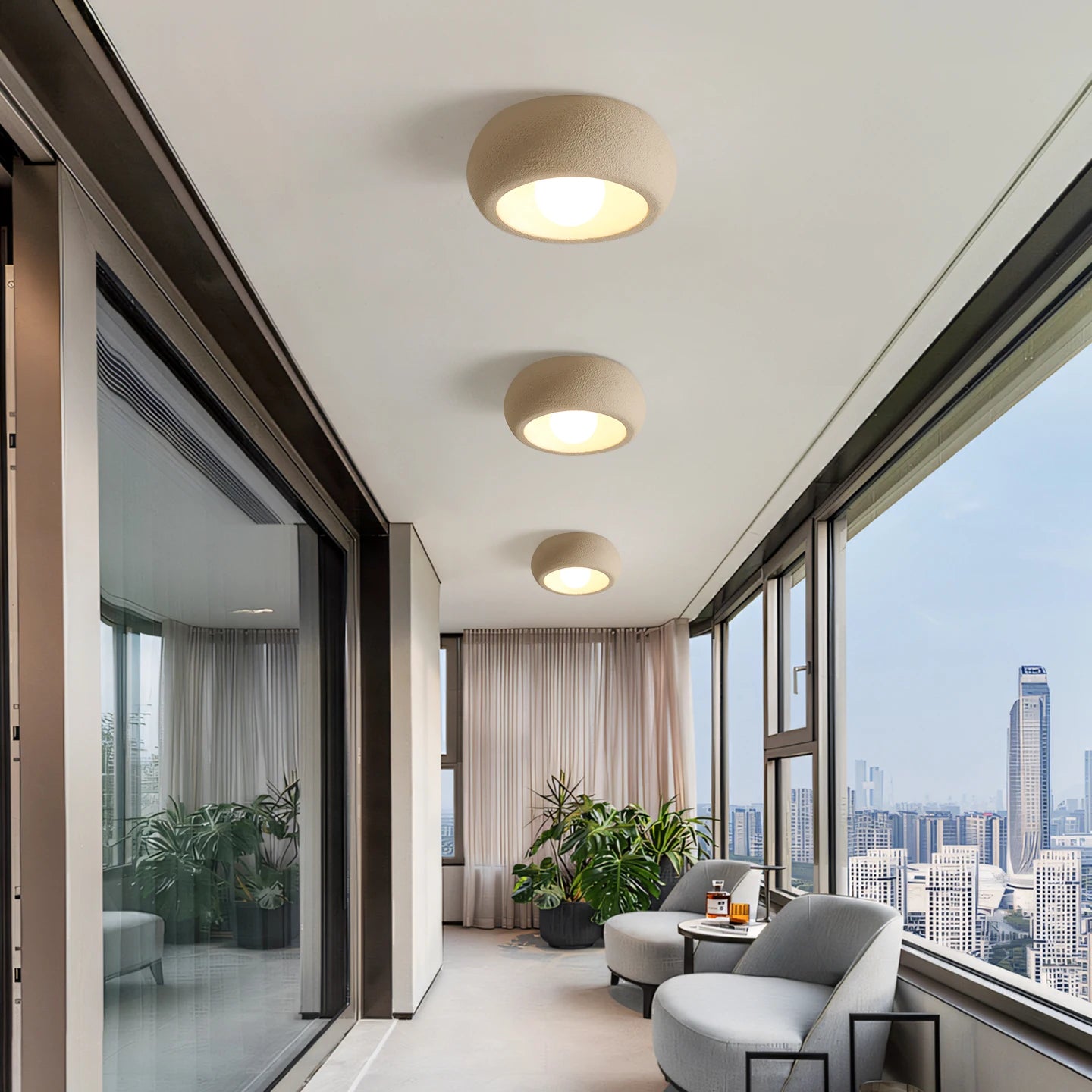 AuroraRealm Balcony LED Ceiling Lamp &ndash; Energy Efficient G9