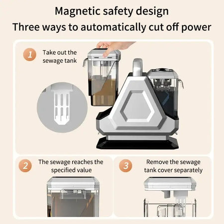 Portable Wet And Dry Carpet Cleaner Vacuum For Carpet 220V