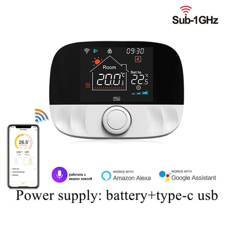 WBG833 8-Hub Controller &ndash; Smart WIFI Thermostat For Heating T9W