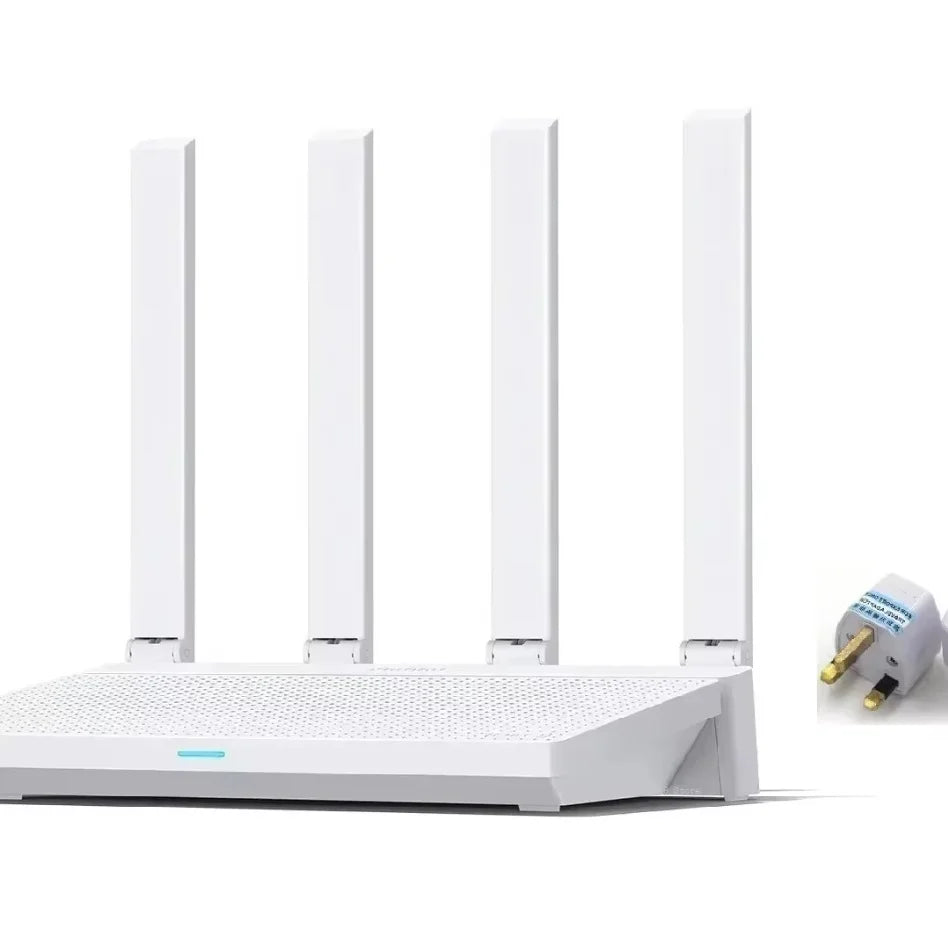 Xiaomi Router AX3000T - WiFi 6 Mesh With Wall Penetration Add UK adapter