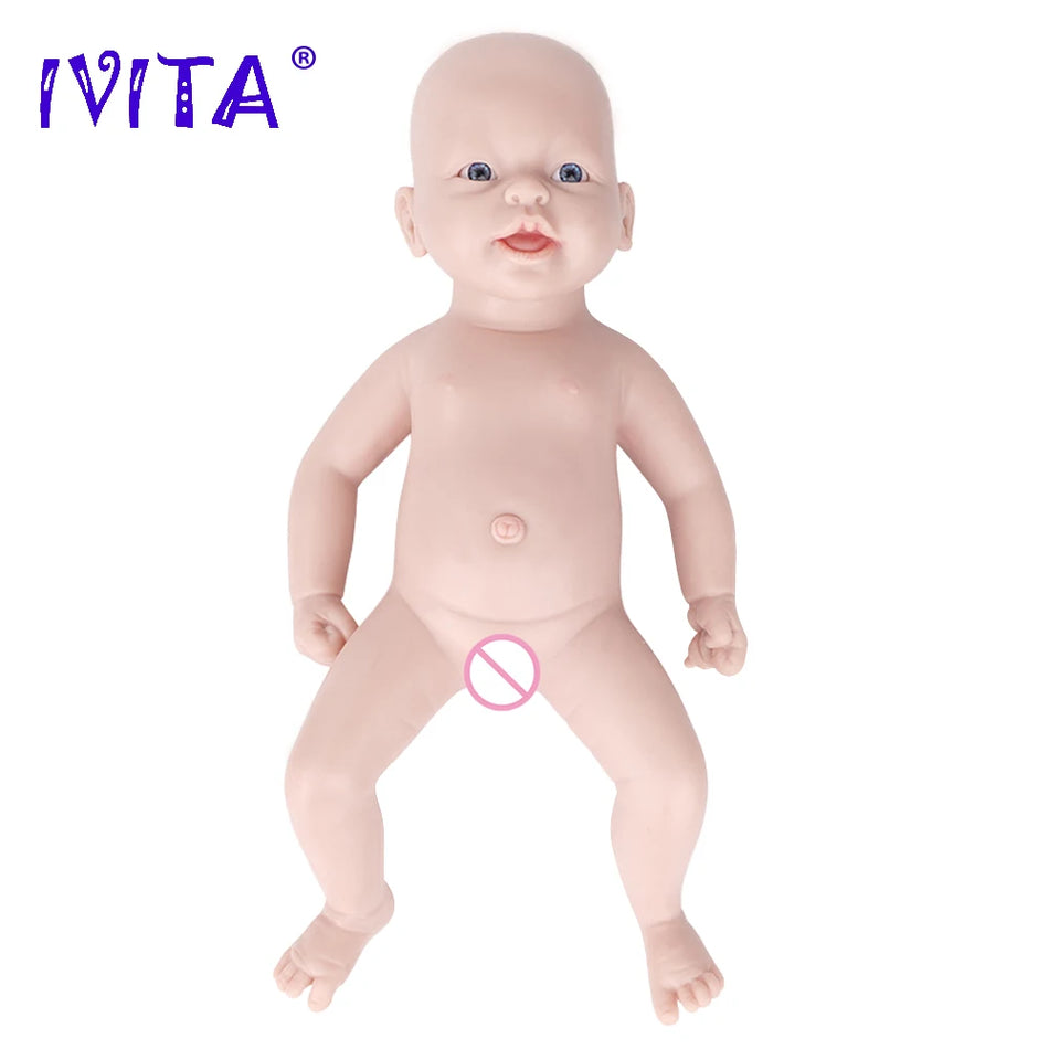 IVITA WB1555 14.56" Realistic Silicone Reborn Baby Doll Boy