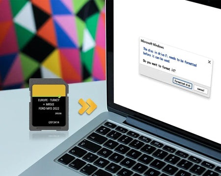 Ford Tourneo Connect Sat Nav SD Card &ndash; 8GB High Speed