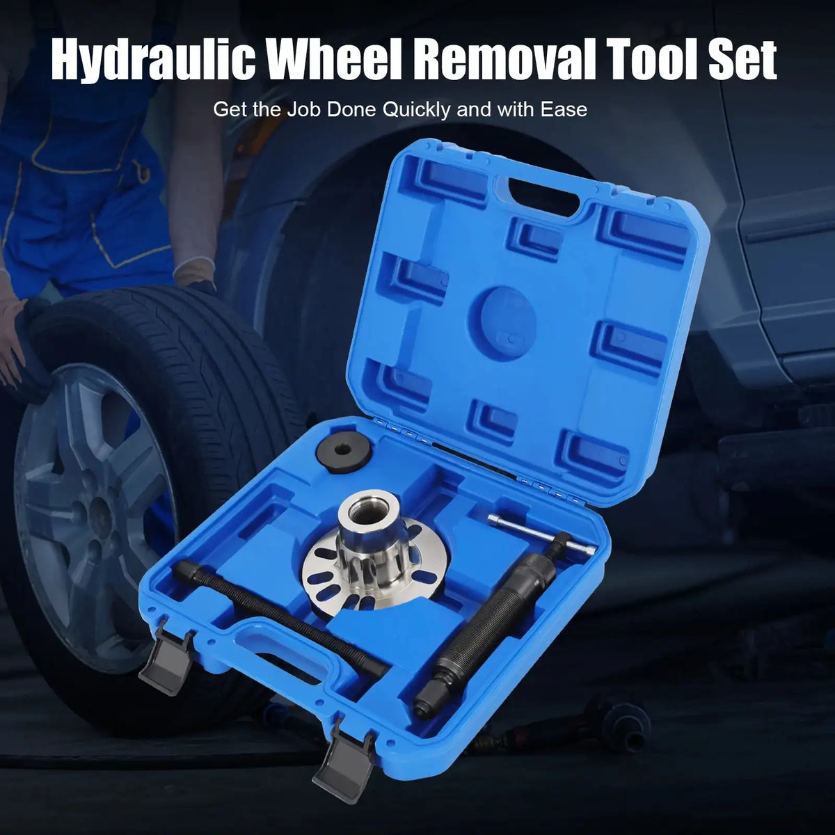 Universal Wheel Hub Removal Tool &ndash; 10 Ton Cylinder Durable GERMANY