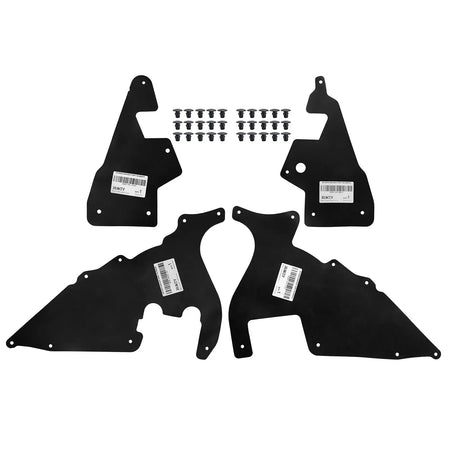 4Pcs Rubber Splash Shields Fender Liners For Ford Ranger 2011-2023 & Everest 2015-2022 Front Wheel Arch Cover by InterCyprus Trading Ltd