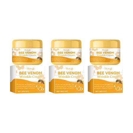Bee Venom Face Cream &ndash; Intense Hydration and Rejuvenation 3 X 30g boxed