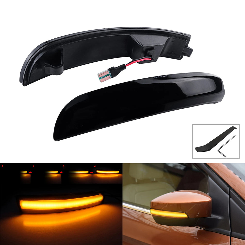 Feux de signalisation LED dynamiques pour Ford Kuga Escape 2013-2018