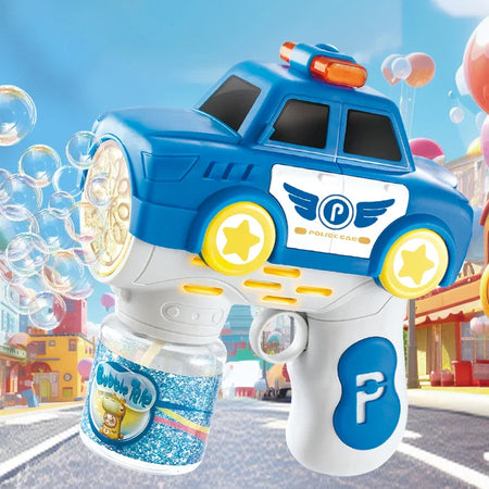 Bubble Gun Police Car Fire Truck - Lighting Function police