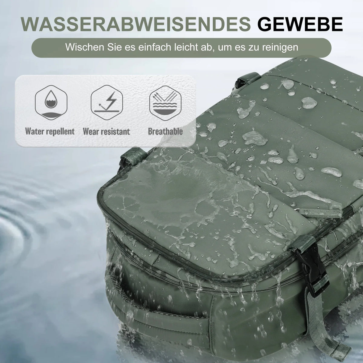 Anti Theft Cabin Travel Backpack &ndash; Ultra Lightweight