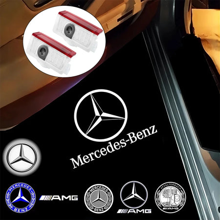 2X Car Door Welcome LED Projection Light &ndash; Mercedes AMG