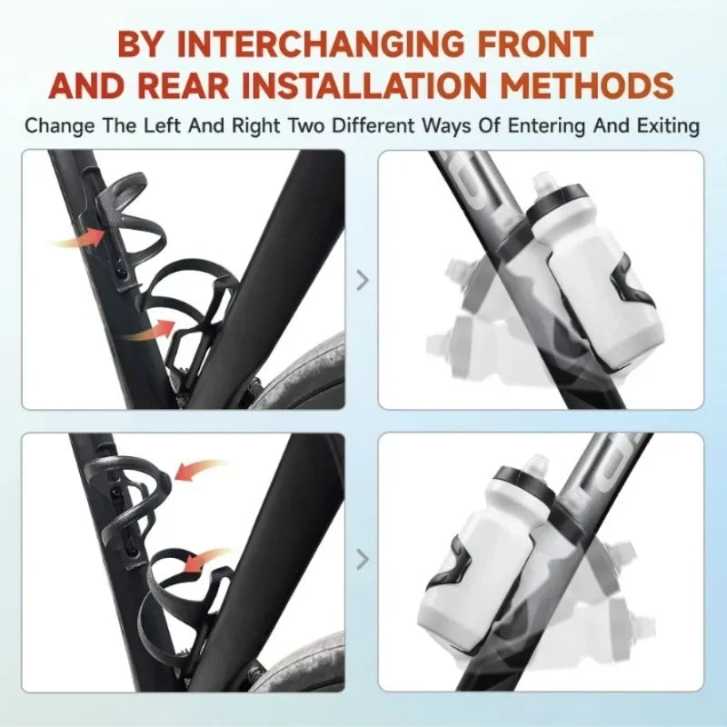 Стойка за бутилка с вода Choice Carbon Side Load за планински и шосейни велосипеди