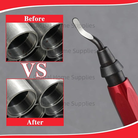 Deburring Tool RB1000 with 10 HSS Blades for Metal, Plastic, and More