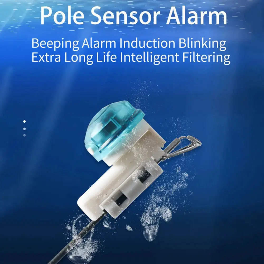 Antiskid Fishing Rod Alarm Light LED For Night Fishing