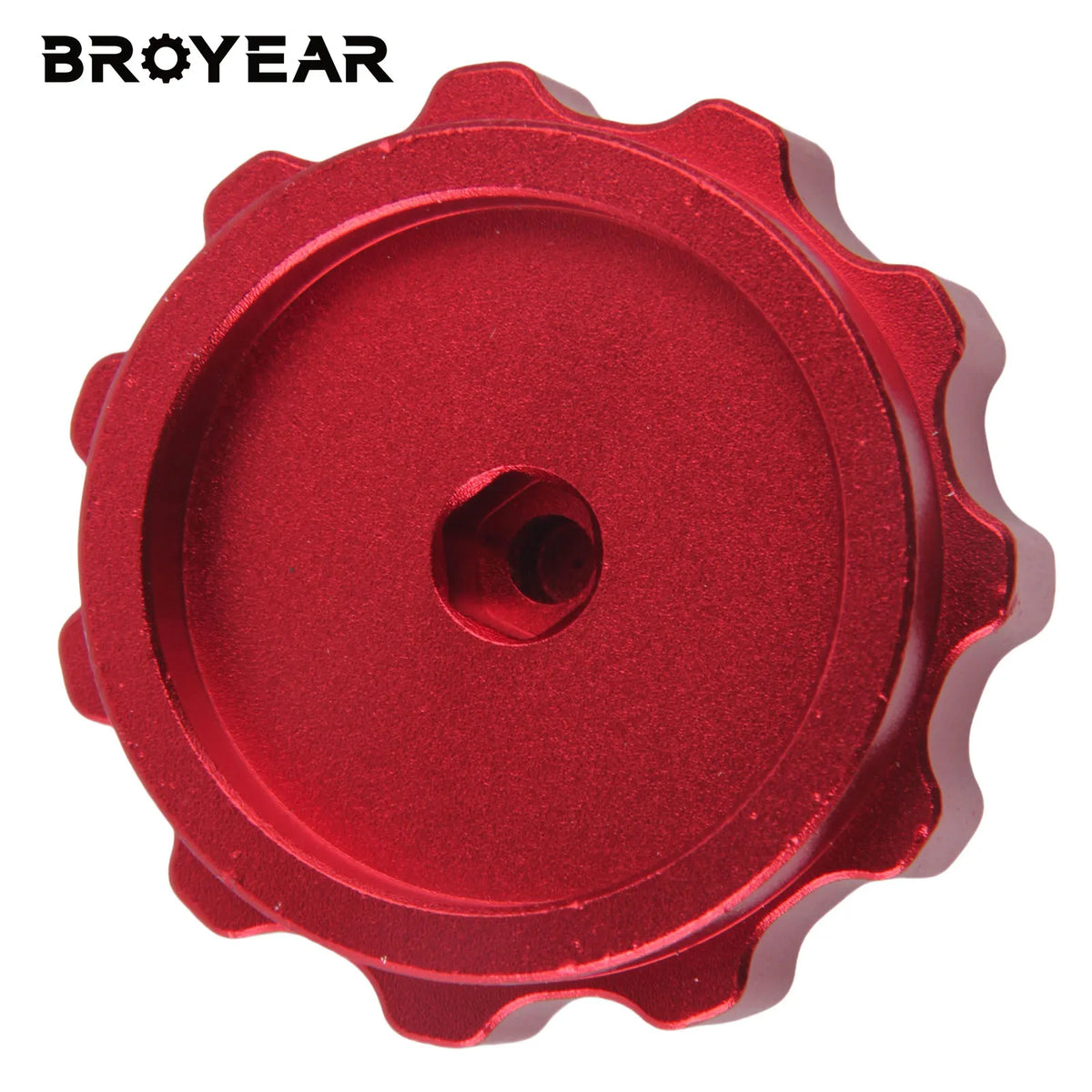 Red Aluminum Shift Knob For Dodge Ram 1500 2013 2018 by InterCyprus Trading Ltd