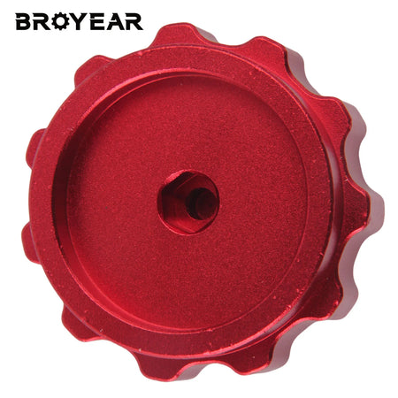 Red Aluminum Shift Knob For Dodge Ram 1500 2013 2018 by InterCyprus Trading Ltd