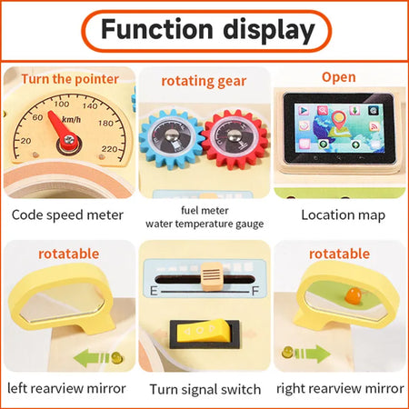 MY10082 Busy Board Led Switch Wheel Educational Toy &ndash; Play