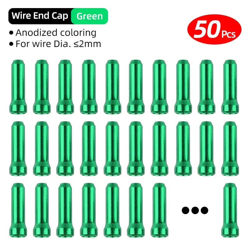 Deemount Alloy Caps &ndash; Lightweight and Durable Bicycle Cable End Solution