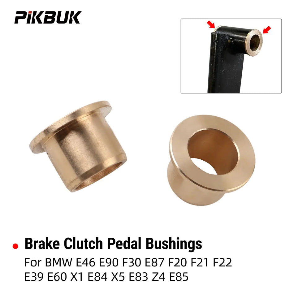 PIKBUK FOR BMW E46 E90 F30 E87 F20 F21 F22 E39 E60 X1 E84 X5 Z4 MINI R50 R56 Brake Clutch Pedal Bushings Auto Parts 35211158290 by InterCyprus Trading Ltd