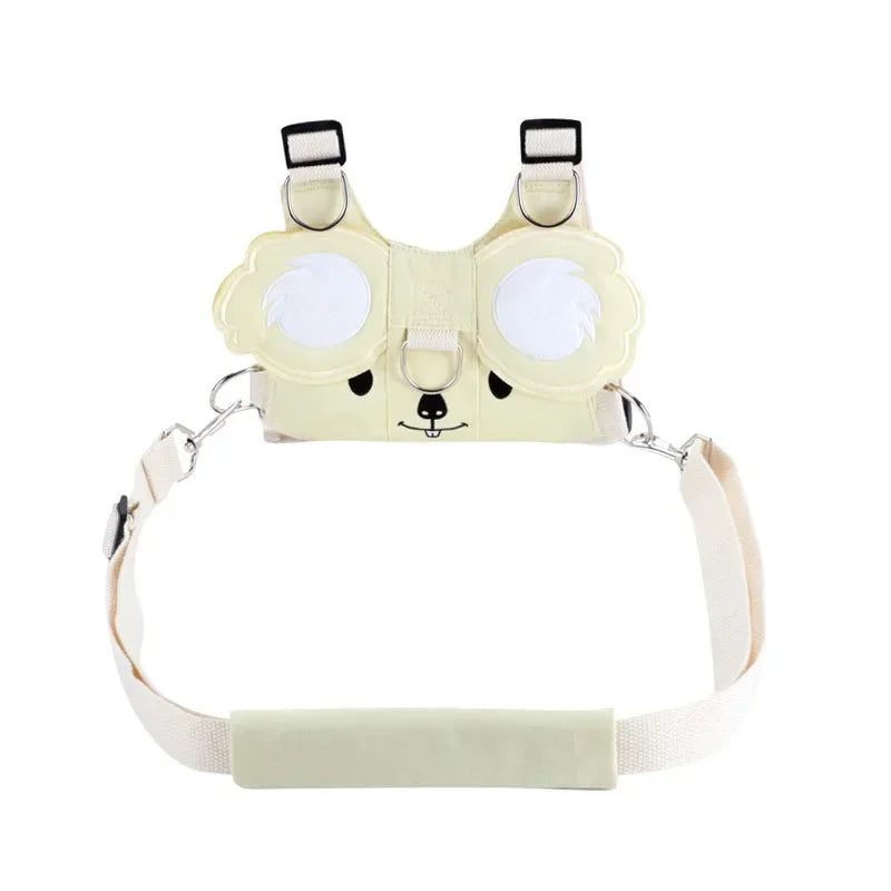 360&deg; Rotatable Anti-Lost Wrist Link Toddler Leash - Safety Harness for Outdoor Adventures Beige Koala