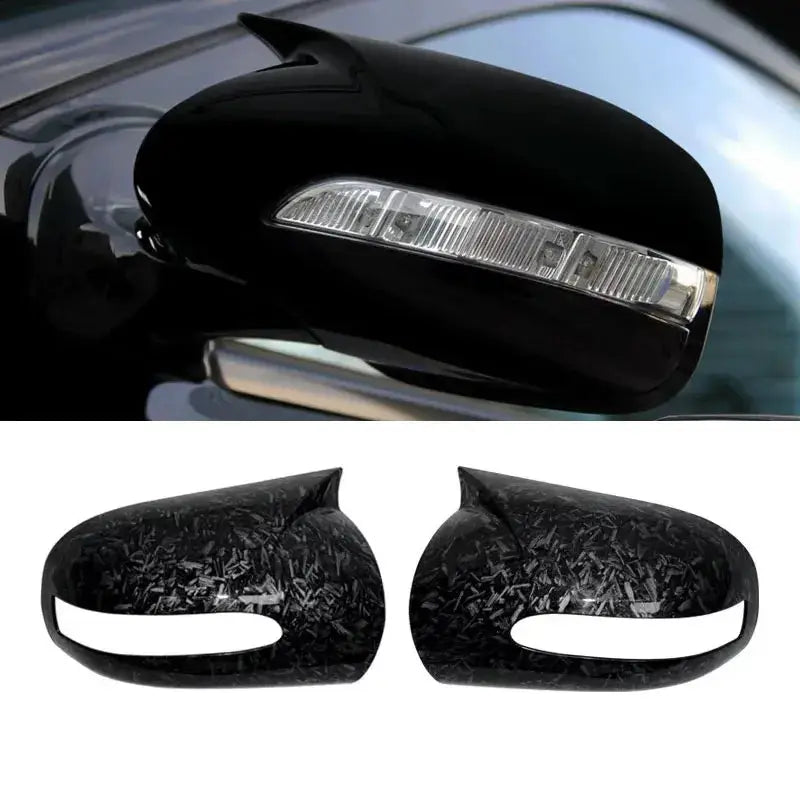 Fit For Mercedes-Benz E,C-Class W211 W203 2001-2007 Rearview Mirror Caps Wing Side Mirror Cover Car Accessories by InterCyprus Trading Ltd