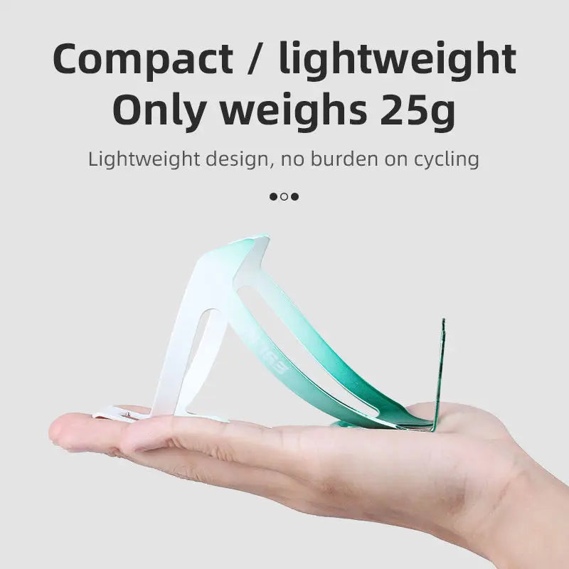 Letvægts cykel vandflaskeholder til landevej og mountainbikes, uden hulning