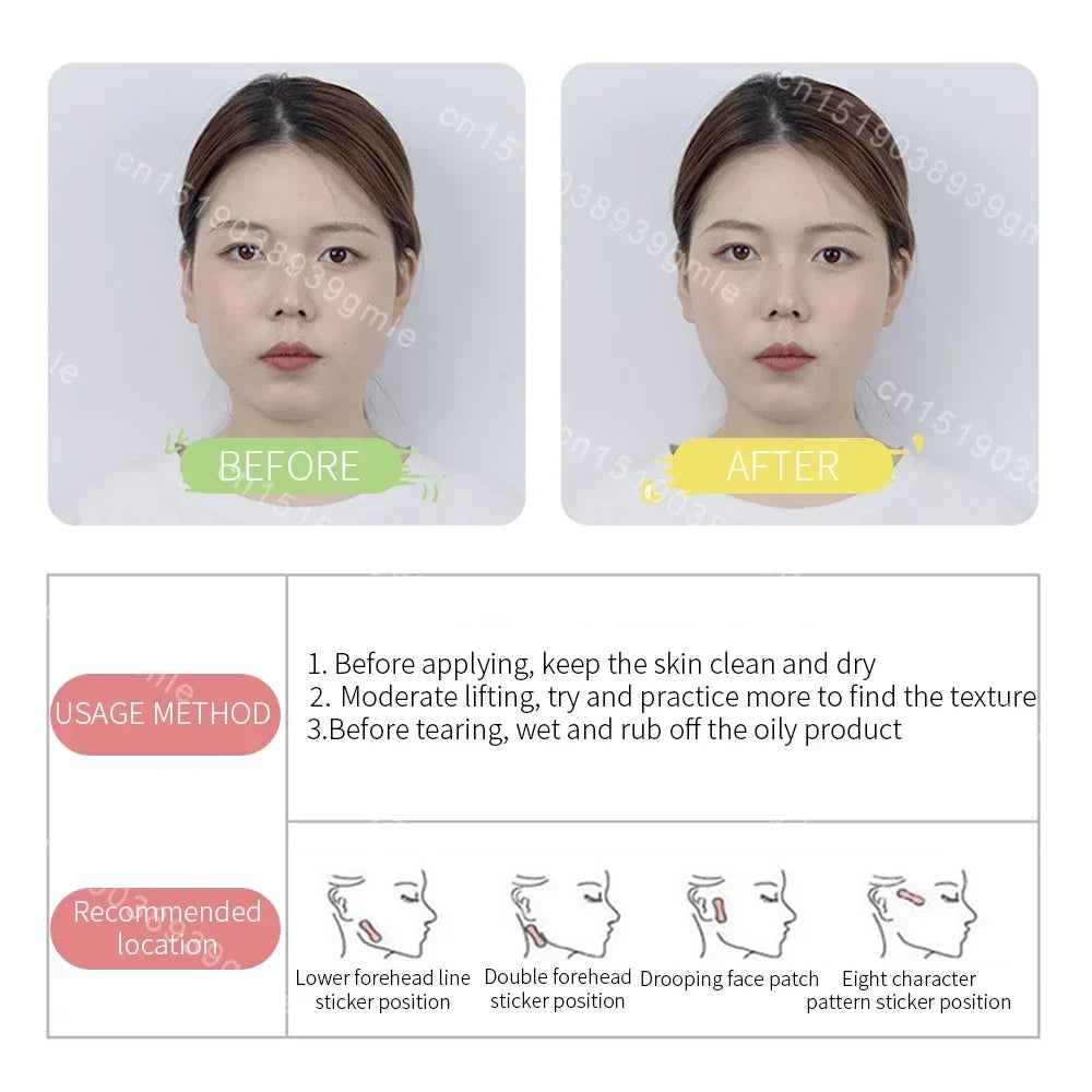 V Lift Face Sticker &ndash; Invisible Makeup Adhesive for Youthful Appearance