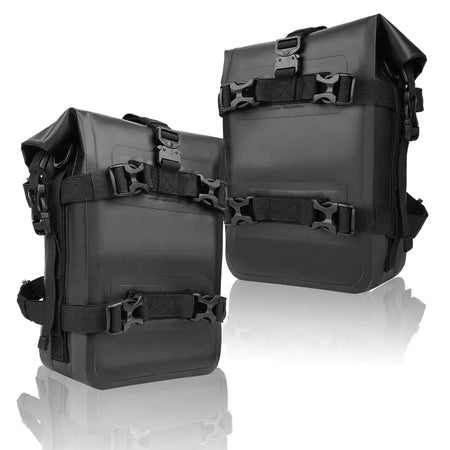 1-2PC Motorcycle Frame Crash Bars Waterproof Bag Bumper Repair Tool Placement Bag by InterCyprus Trading Ltd