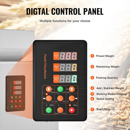 SucceBuy Powder Filling Machine &ndash; Particle Weighing