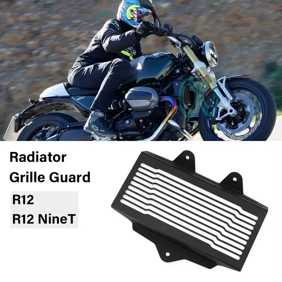 BMW R12 NineT kølergitterbeskytter i aluminium, oliekølerbeskytter til motorcykel