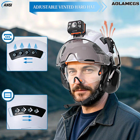 Aolamegs L8AQM0000 Safety Helmet &ndash; All In One Safety Gear