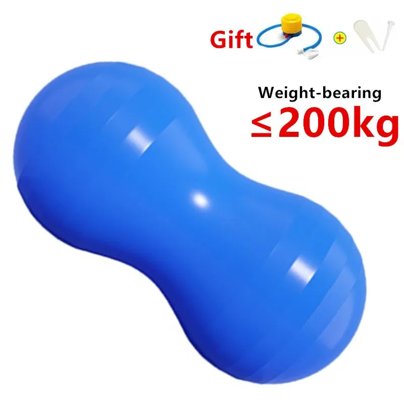 Verstevigde Antiburst Pinda Bal 45 Cm met Pomp voor Fysiotherapie Balans