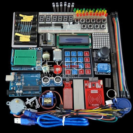Arduino Uno R3 Starter Kit &ndash; Comprehensive Beginner Electronics Solution Default Title
