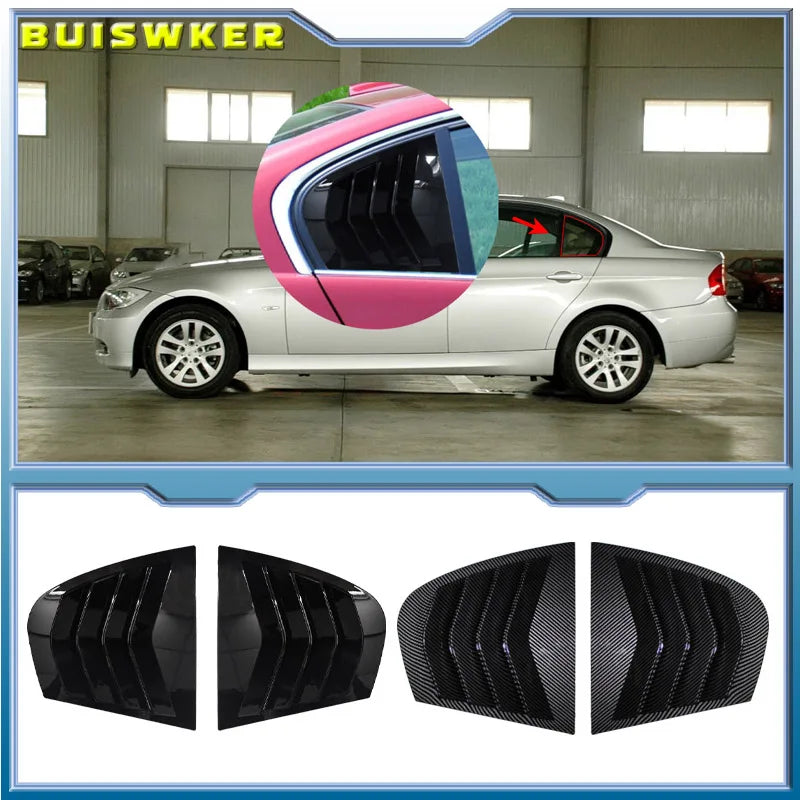 BMW E90 3 Serisi Arka Cam Perspeks Kapağı Seti