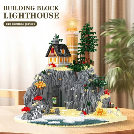 Lighthouse Building Block Set &ndash; Creative DIY Assembly Game