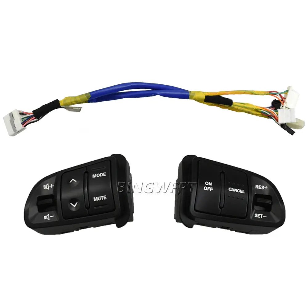 Multifunction Steering Wheel Audio Cruise Control Buttons For KIA Sportage 2011-2016(except 2015) With Backlight Bluetooth Wire by InterCyprus Trading Ltd