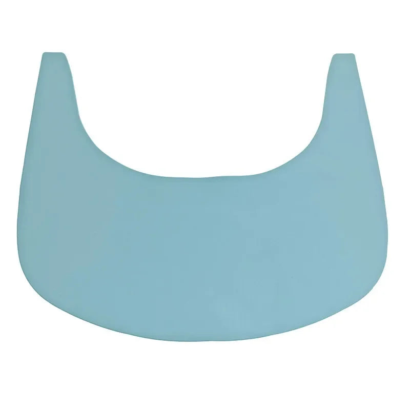 Eco Friendly Trip Trap Highchair Placemat &ndash; Washable Silicone for Easy Clean Up Dark Blue