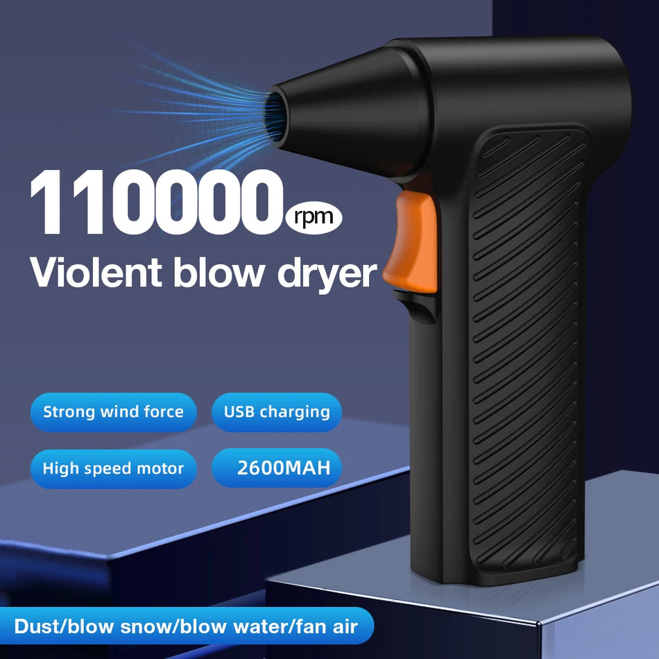 Handheld Violent Hair Dryer &ndash; Ultra-High Speed Blower