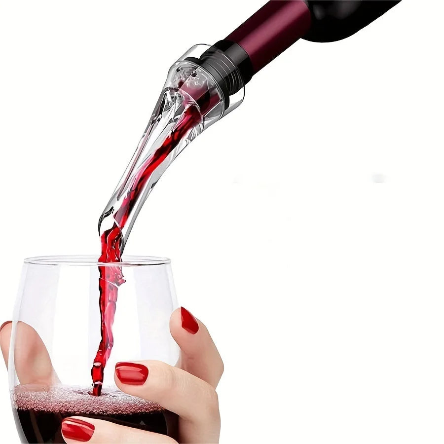 Premium Wine Aerator Pourer - Enhance Flavor Instantly