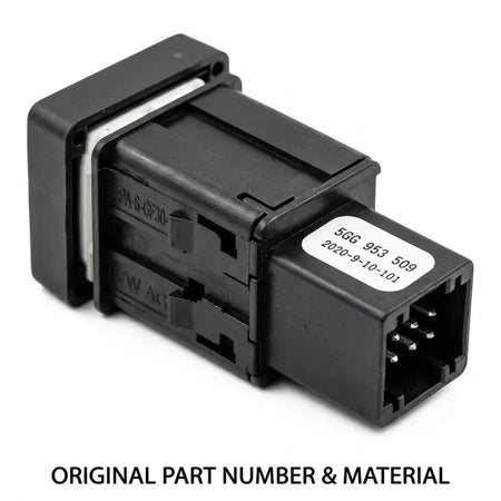 Hazard Warning Light Switch for VW Golf 7 MK7 5GG953509 by InterCyprus Trading Ltd
