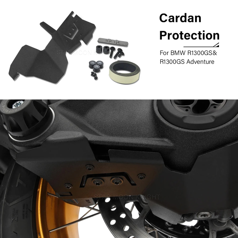 BMW R 1300 GS Adventure kardāna mājokļa aizsargpārsegs, apakšējā vadības plāksne piederums