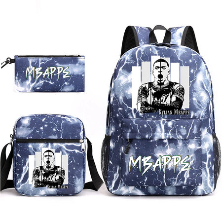 print student backpack set children's school bag shoulder bag pencil case 3-piece set 4