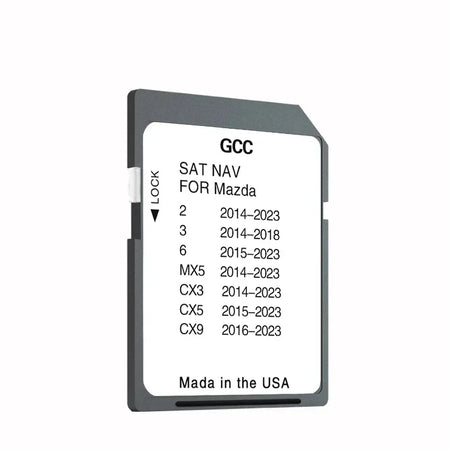NAVINESA Mazda2 Connect1 SD Card 8GB &ndash; Gulf Maps Update