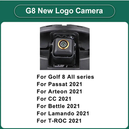 GreenYi 170° AHD 1080P Flip Emblem Car Reverse Backup Camera for VW Passat CC Golf 6/7/8 Magotan B6/B7/B8 Polo Beetle EOS T-roc by InterCyprus Trading Ltd