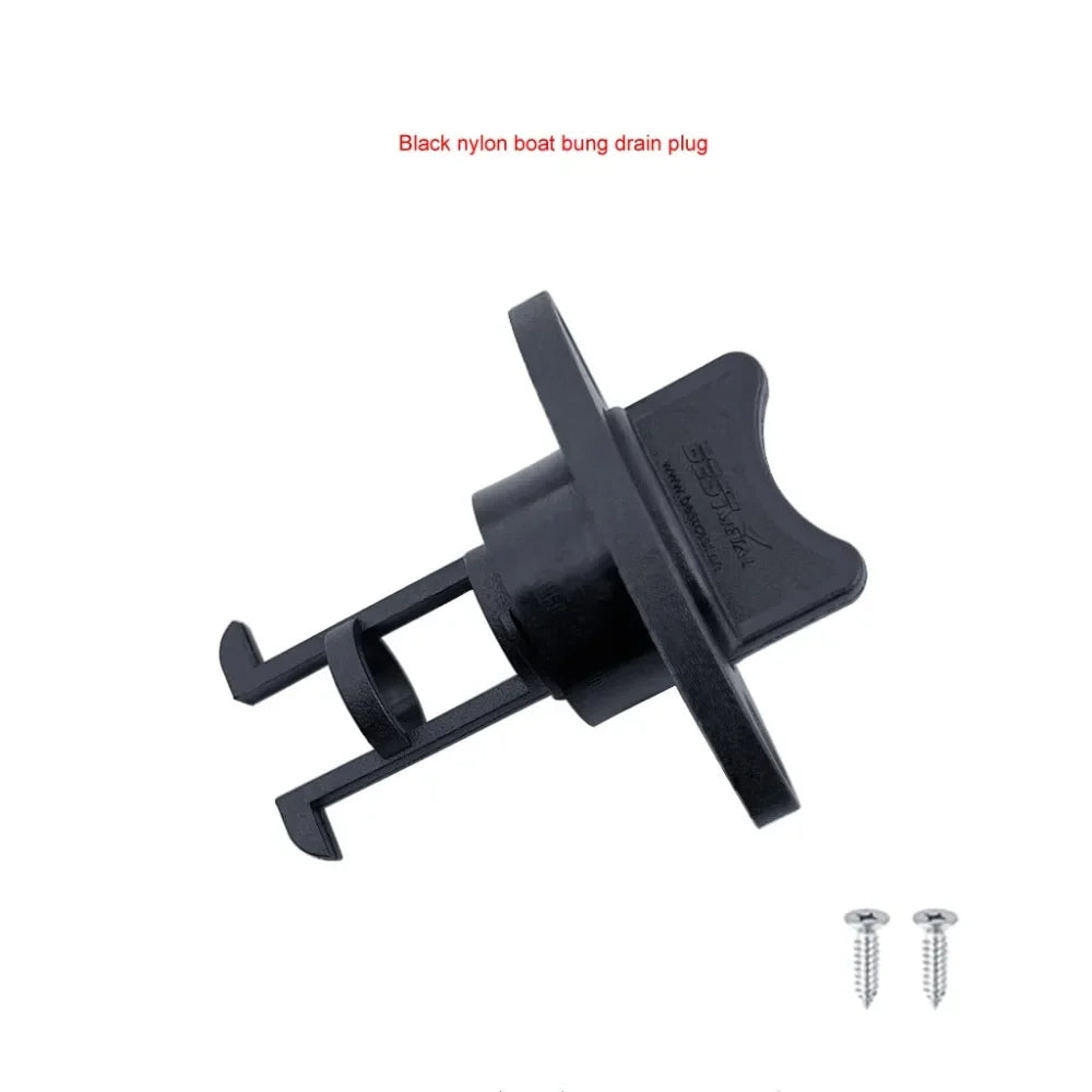 Boat Accessories Nylon 25mm 1 Inch Drain Hole Thread Drain Plugs Bung Socket Oval Garboard Yacht Fishing Kayak Canoe Marine Plug