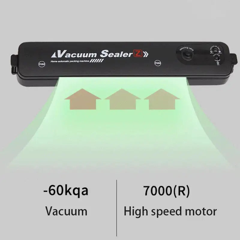 EU Plug Vacuum Sealer Machine With 10 Free Saver Bags