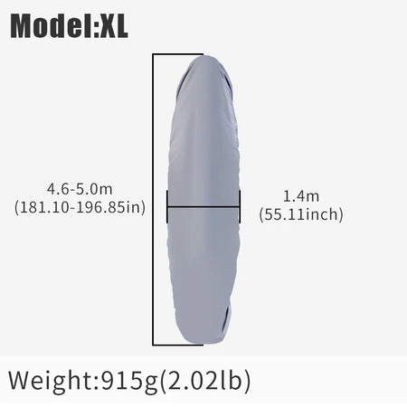 KOETSU Kayak Cover &ndash; Waterproof Dustproof Sunshade 4.6-5m