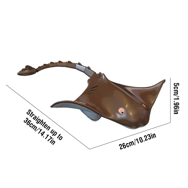 2.4G Remote Control Manta Ray Toy - Waterproof Pool Fun